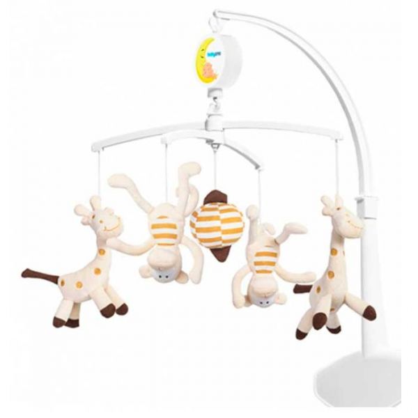 Музыкальный мобиль BabyOno 1367 Жирафки