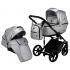 Универсальная детская коляска 2 в 1 Adamex Amelia кожа