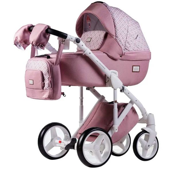 Универсальная коляска 2 в 1 Adamex Luciano Jeans