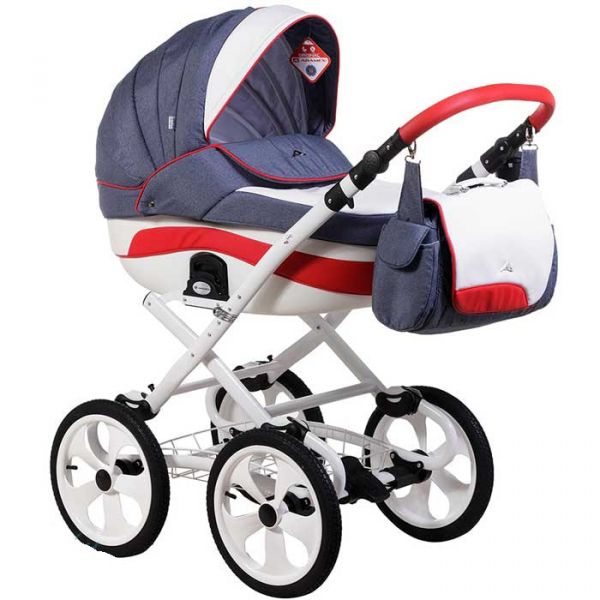 Классическая коляска 2 в 1 Adamex Sofia