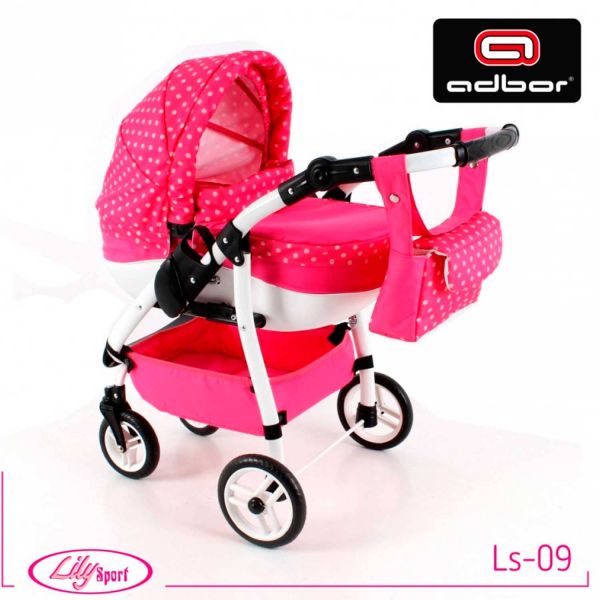 Коляска для кукол Adbor Lily Sport