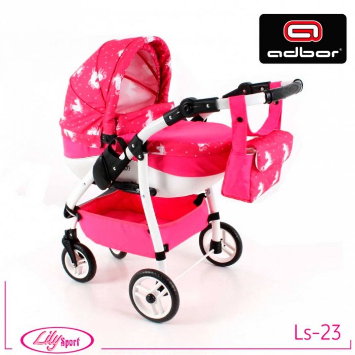Коляска для ляльок Adbor Lily Sport