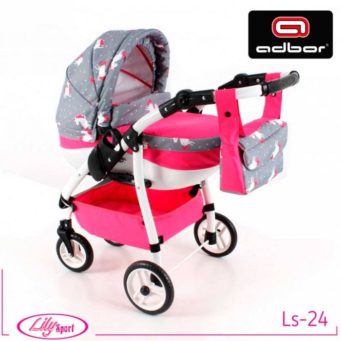 Коляска для ляльок Adbor Lily Sport