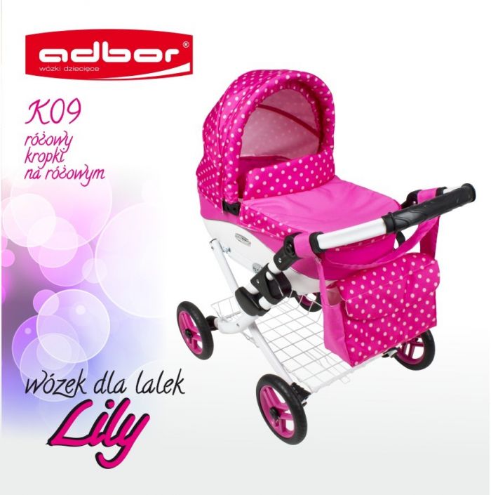 Коляска для кукол Adbor Lily