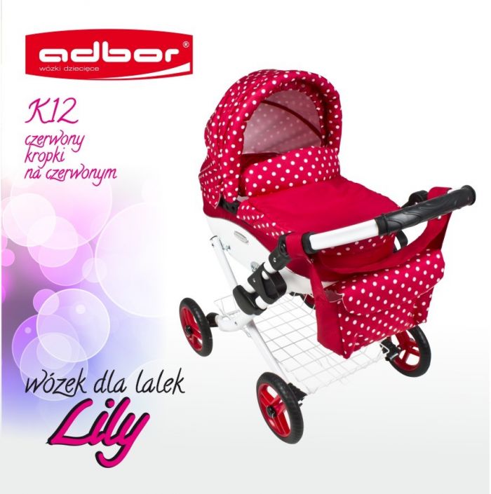 Коляска для кукол Adbor Lily