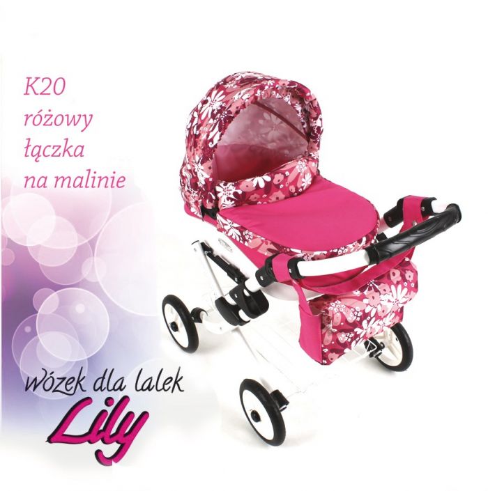 Коляска для кукол Adbor Lily