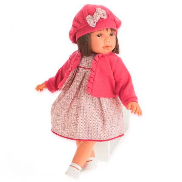 Кукла Antonio Juan 1824 Аделина в красном 55 см