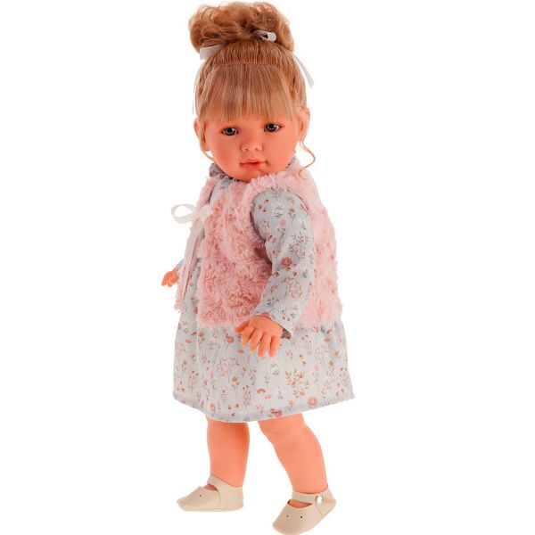 Кукла Antonio Juan 1831 Мерседес в розовом 55 см