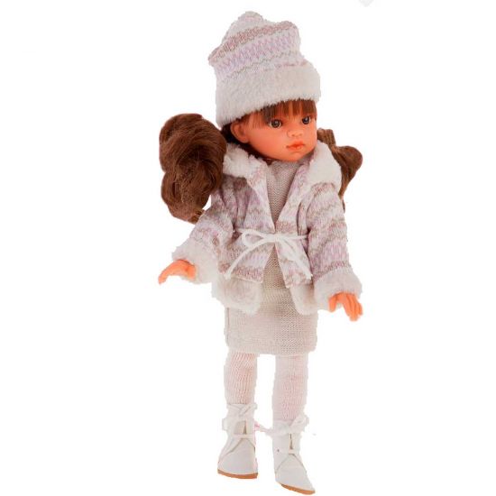 Кукла Antonio Juan 2592 Эмили брюнетка в зимнем 33 см
