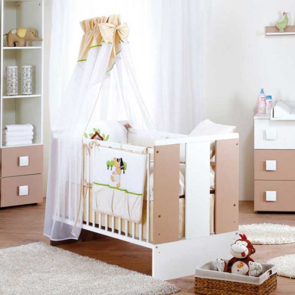 Кроватка детская Klups Paula Latte