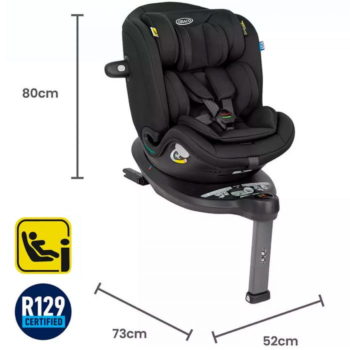 Автокрісло Graco Turn2Me Grow i-Size (0-25 кг)