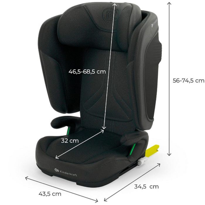 Автокрісло Kinderkraft Unity 2 i-Size (15-36 кг)