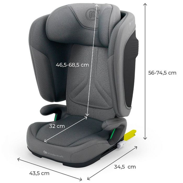 Автокрісло Kinderkraft Unity 2 i-Size (15-36 кг)