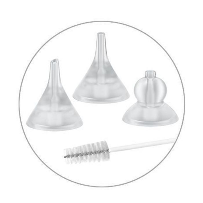 Аспіратор для носа електронний BabyOno 1470 з LCD-екраном та мелодіями