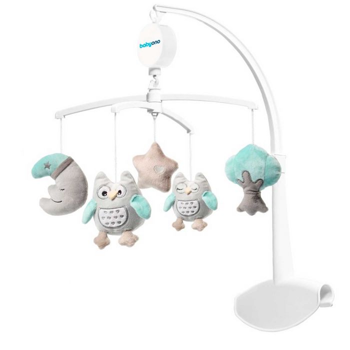 Музичний мобіль BabyOno 443 Сова Софія