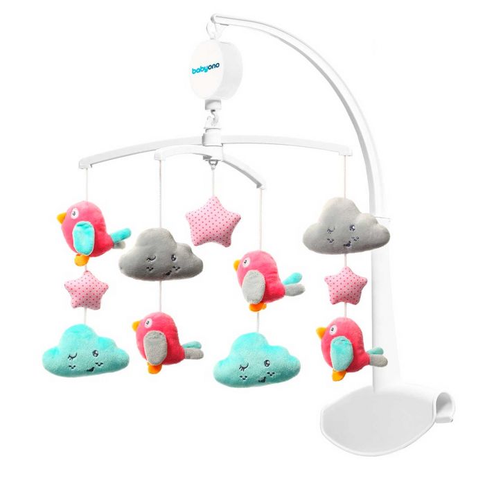 Музыкальный мобиль BabyOno 626 Тучки и птички