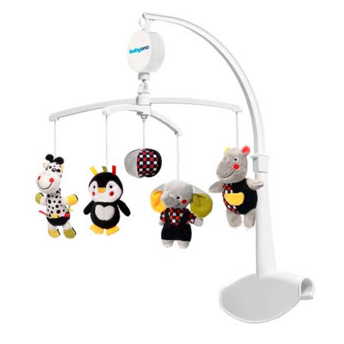 Музыкальный мобиль BabyOno 636 Счастливая команда