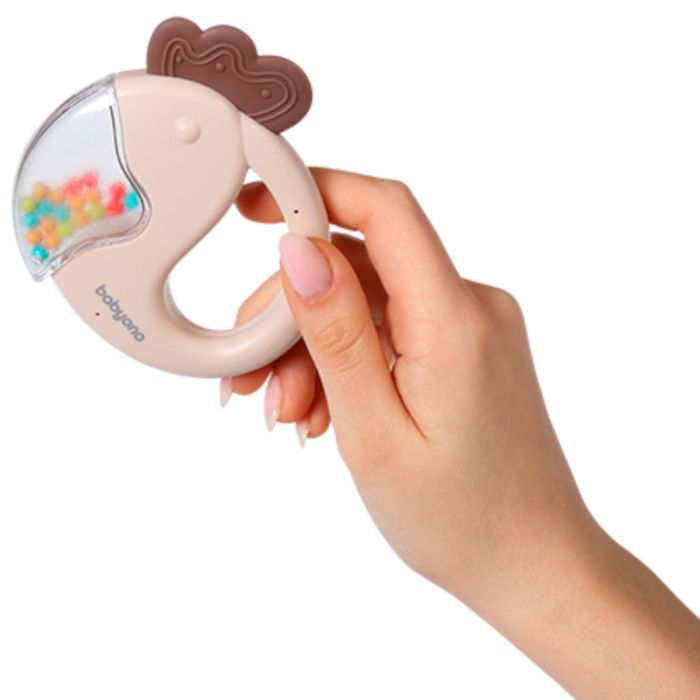 Игрушка погремушка BabyOno 1550 Попугай Игрушка погремушка BabyOno 1550 Попугай