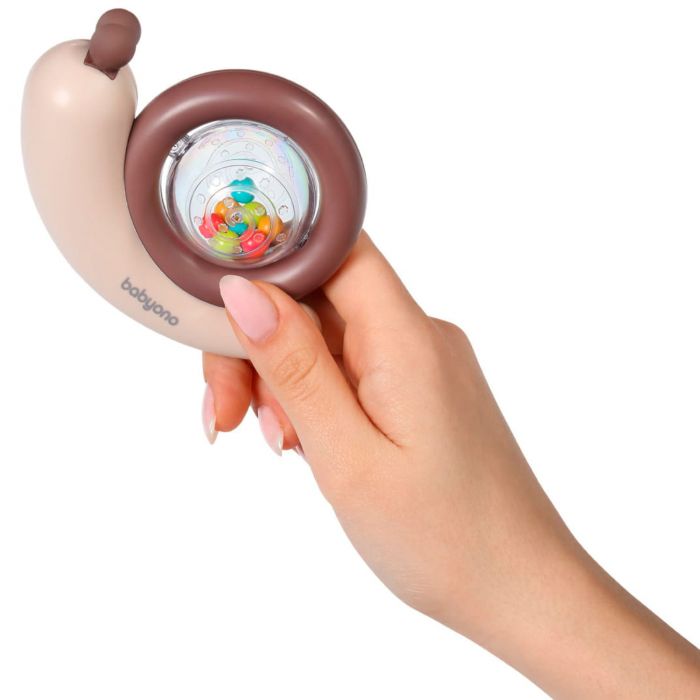 Игрушка погремушка BabyOno 1547 Улитка Игрушка погремушка BabyOno 1547 Улитка