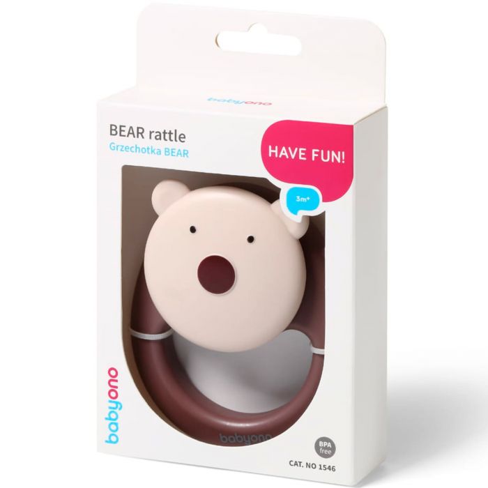 Погремушка BabyOno 1546 Мишка Погремушка BabyOno 1546 Мишка