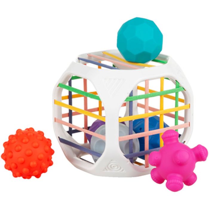 Игрушка развивающая сенсорная Куб BabyOno 1582