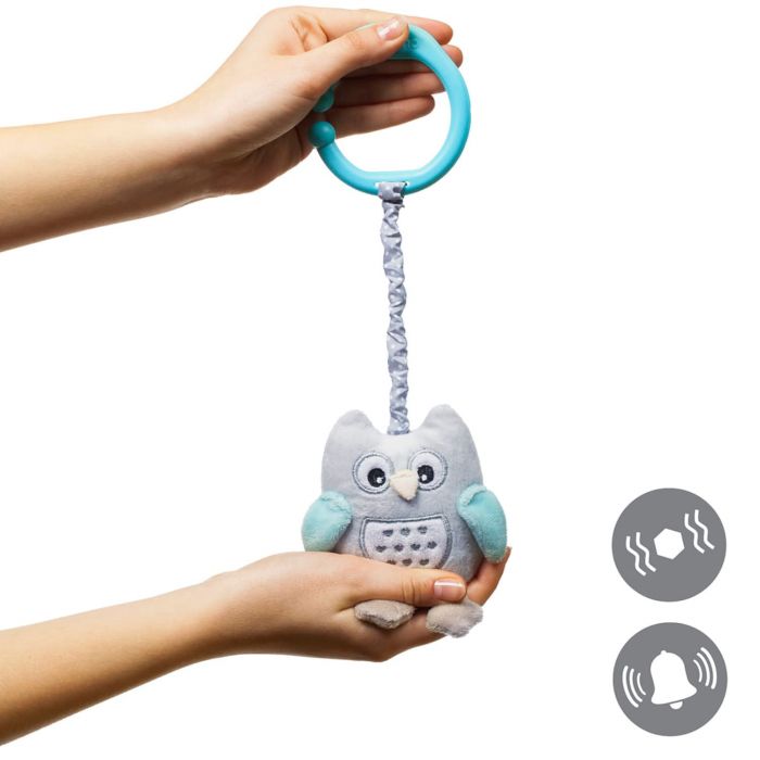 Мягкая игрушка с вибрацией Сова София 21х10 см BabyOno 442 Мягкая игрушка с вибрацией Сова София 21х10 см BabyOno 442