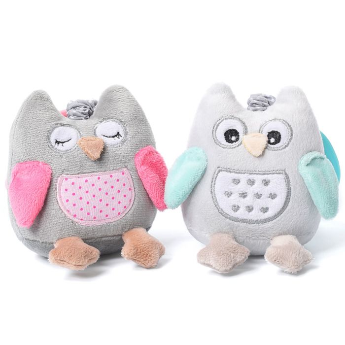 Мягкая игрушка с вибрацией Сова София 21х10 см BabyOno 442 Мягкая игрушка с вибрацией Сова София 21х10 см BabyOno 442
