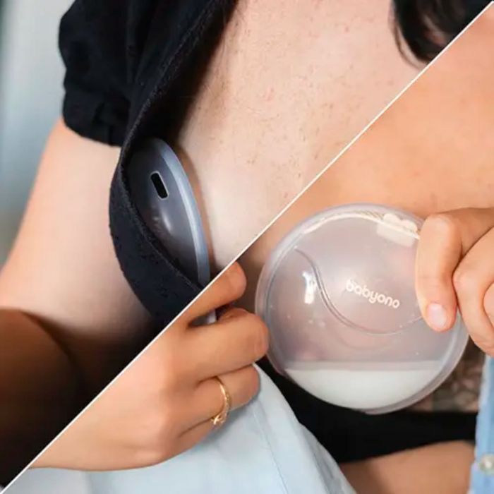 Лактатор-коллектор под бюстгалтер, 2 чаши BabyOno 1468 Лактатор-коллектор под бюстгалтер, 2 чаши BabyOno 1468