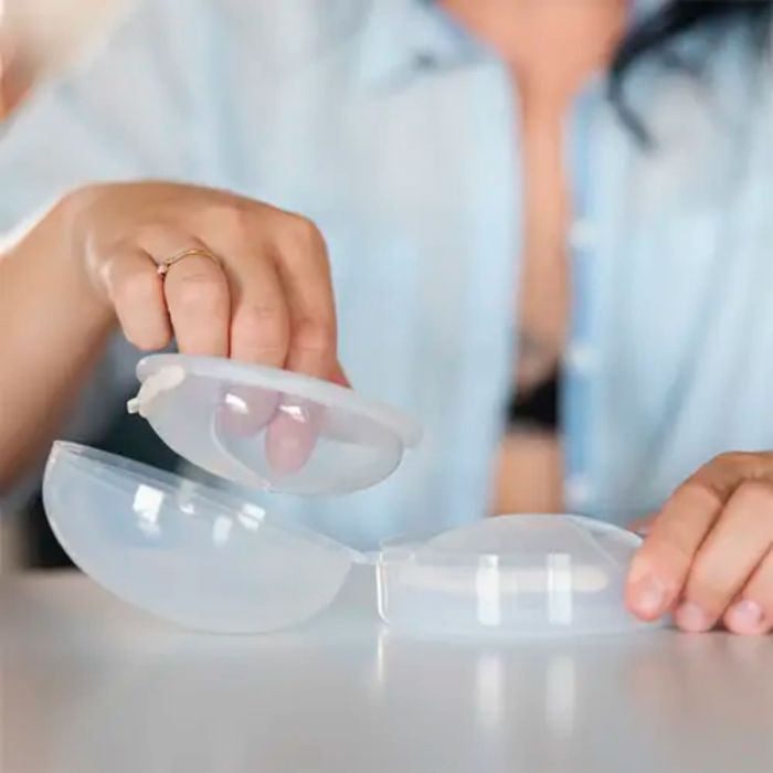 Лактатор-коллектор под бюстгалтер, 2 чаши BabyOno 1468 Лактатор-коллектор под бюстгалтер, 2 чаши BabyOno 1468