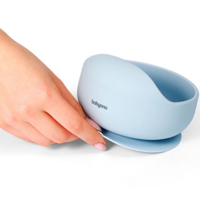 Детская миска с присоской силиконовая BabyOno Детская миска с присоской силиконовая BabyOno
