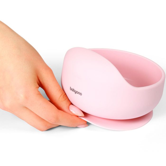 Детская миска с присоской силиконовая BabyOno Детская миска с присоской силиконовая BabyOno