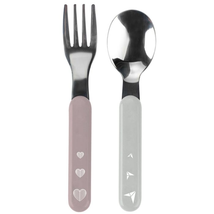 Ложка и вилка из нержавеющей стали BabyOno Ложка и вилка из нержавеющей стали BabyOno