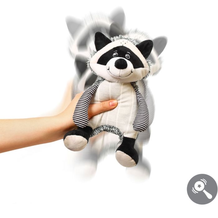 Мягкая игрушка обнимашка для малышей Енот Роки BabyOno 745