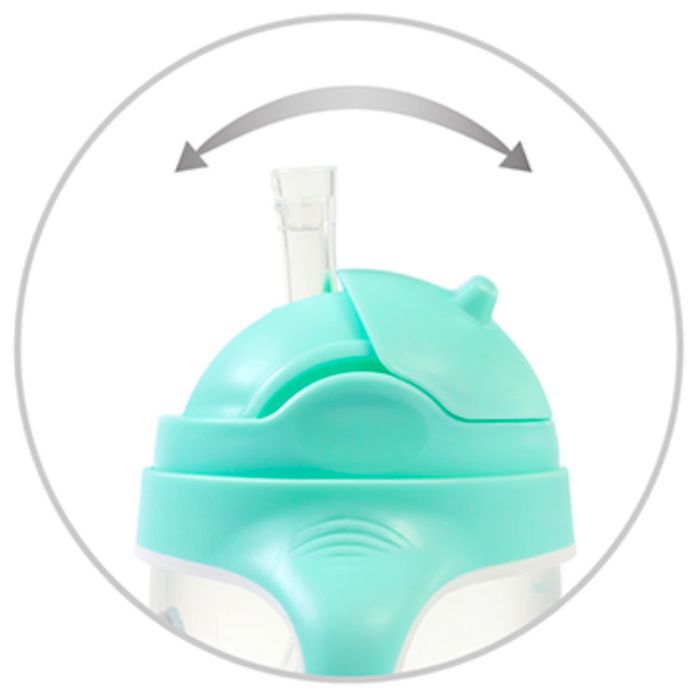 Поильник-непроливайка BabyOno с соломкой, 240 мл Поильник-непроливайка BabyOno с соломкой, 240 мл