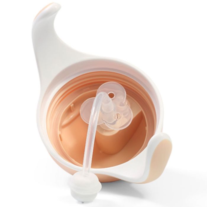 Поильник-непроливайка BabyOno с соломкой, 240 мл Поильник-непроливайка BabyOno с соломкой, 240 мл