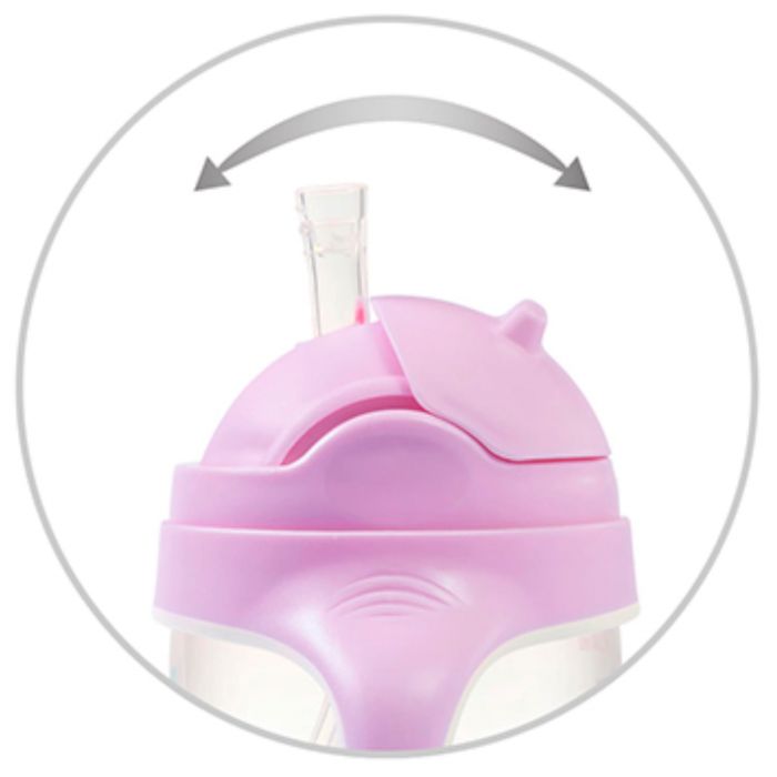 Поильник-непроливайка BabyOno с соломкой, 240 мл Поильник-непроливайка BabyOno с соломкой, 240 мл