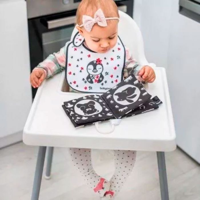 Развивающая мягкая книжечка Черное и Белое BabyOno 542