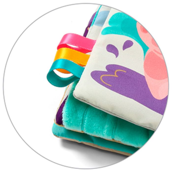 Развивающая мягкая книжечка На ферме BabyOno 1512