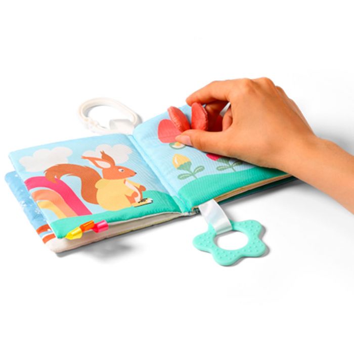 Развивающая мягкая книжечка Времена года BabyOno 1511