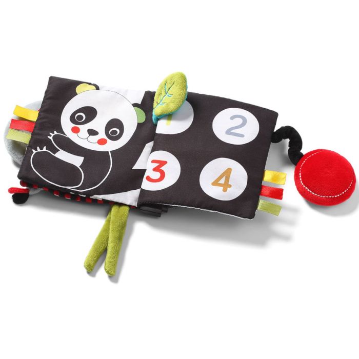 Развивающая мягкая книжечка C-More BabyOno 779 с зеркальцем