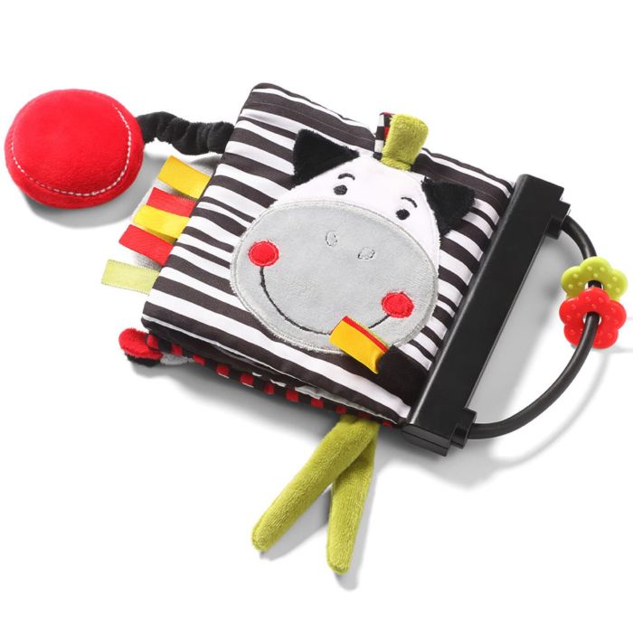 Развивающая мягкая книжечка C-More BabyOno 779 с зеркальцем