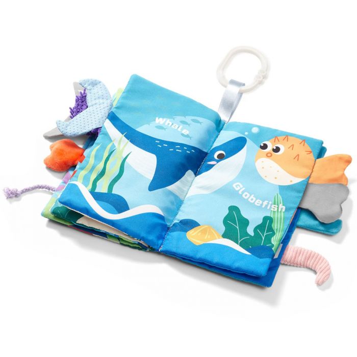 Развивающая мягкая книжечка Вперед к океану BabyOno 544