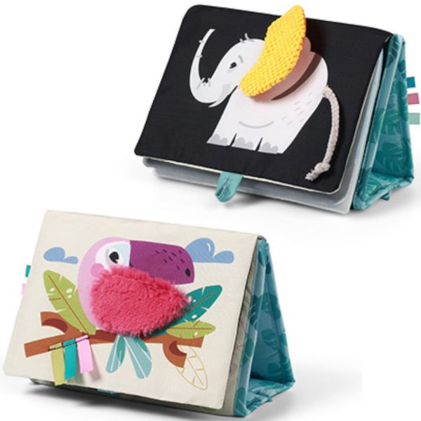 Розвиваюча м'яка книжечка Сафарі BabyOno 1564