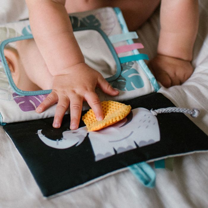 Развивающая мягкая книжечка Сафари BabyOno 1564