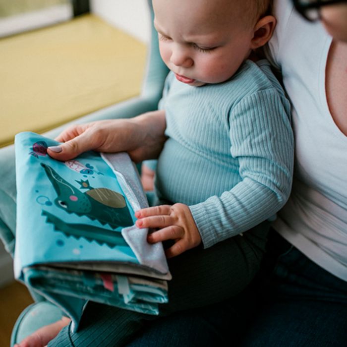 Развивающая мягкая книжечка Сафари BabyOno 1564