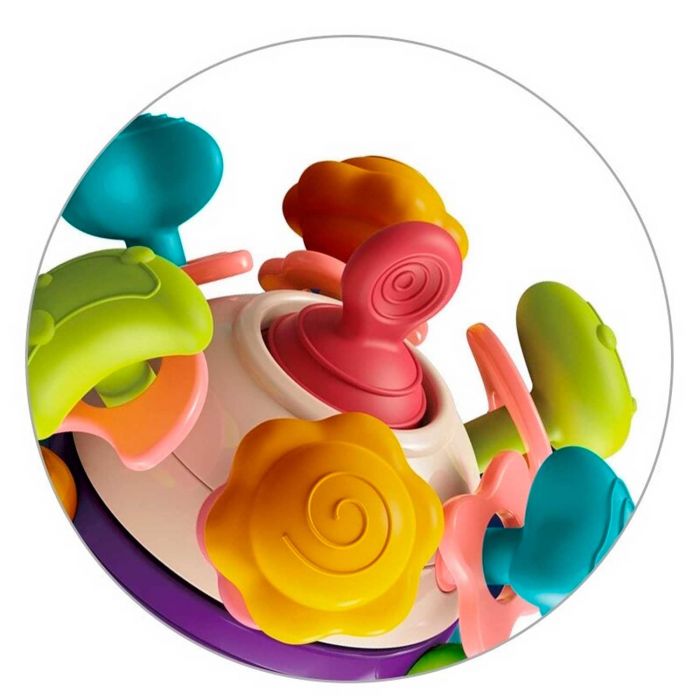 Іграшка сенсорна з прорізувачем Зоряна куля Babyono 1585