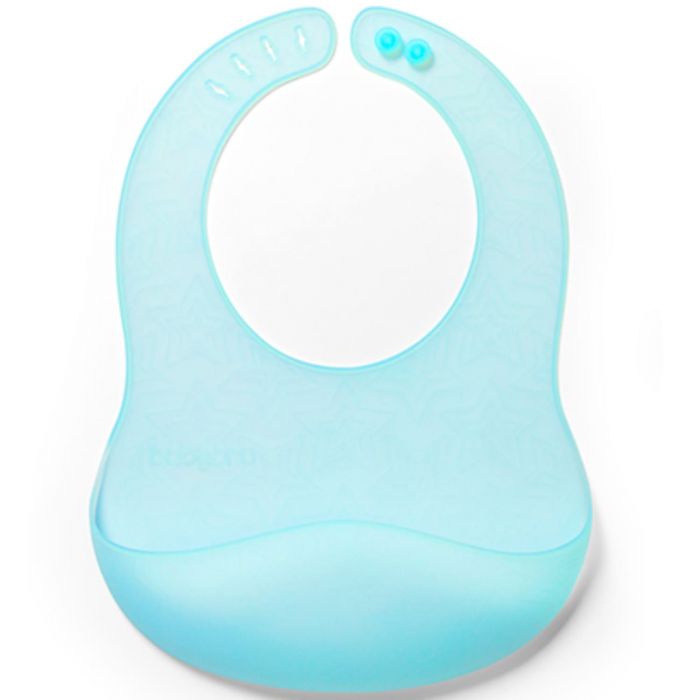 Силиконовый ультратонкий слюнявчик с карманом BabyOno Силиконовый ультратонкий слюнявчик с карманом BabyOno