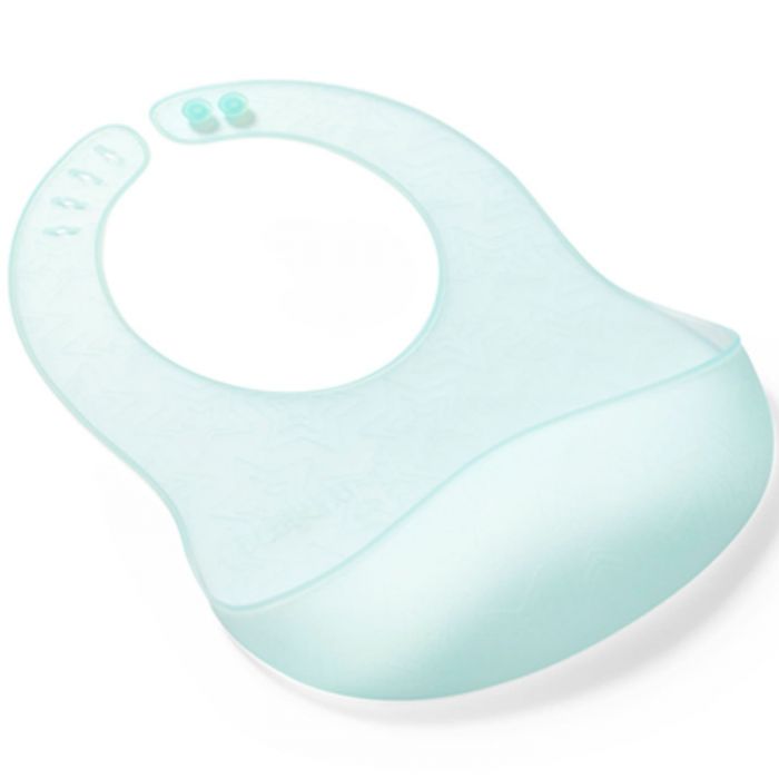 Силиконовый ультратонкий слюнявчик с карманом BabyOno Силиконовый ультратонкий слюнявчик с карманом BabyOno