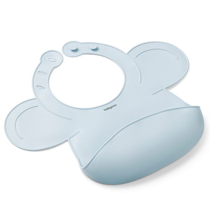 Силиконовый нагрудник с регулируемой застежкой BabyOno Силиконовый нагрудник с регулируемой застежкой BabyOno