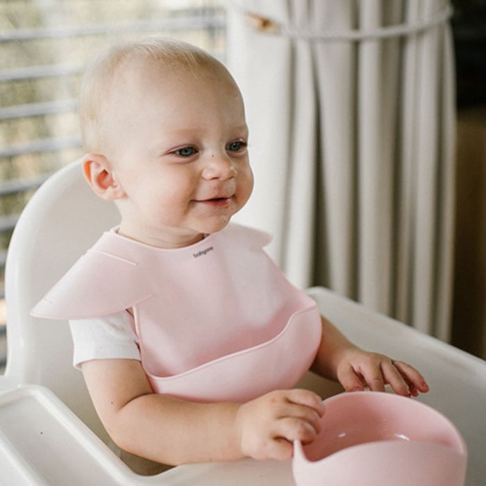 Силиконовый нагрудник с регулируемой застежкой BabyOno Силиконовый нагрудник с регулируемой застежкой BabyOno